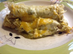 enchiladas servidas
