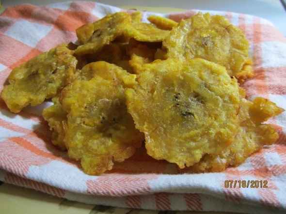 Tostones; Green Plantain Recipe