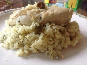 Rice And Chicken (Arroz Con Pollo)