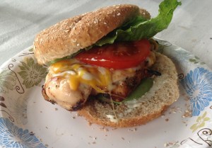 Grilled Chicken Burger